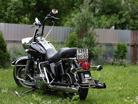 2007 Harley-Davidson Road King, чёрный, 850000 рублей, вид 4
