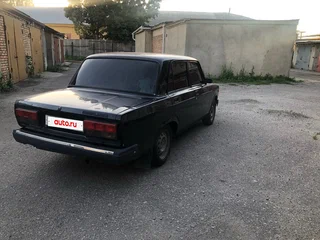 2010 Lada (ВАЗ) 2107, чёрный, 130000 рублей, вид 5