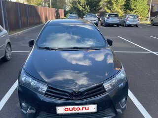 2013 Toyota Corolla XI (E160, E170, E180), чёрный, 1300000 рублей, вид 1