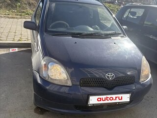 1999 Toyota Vitz I (P10), синий, 350000 рублей, вид 1