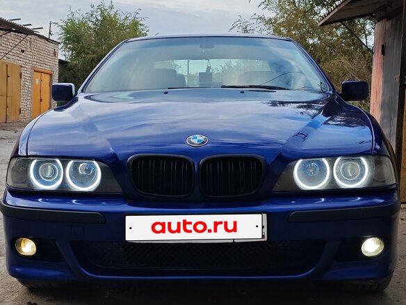 1998 BMW 5 серии 520i IV (E39), синий, 600000 рублей - вид 1