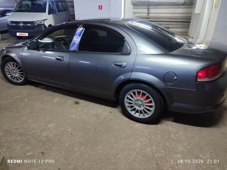 2004 Chrysler Sebring II Рестайлинг, серый, 350000 рублей, вид 5