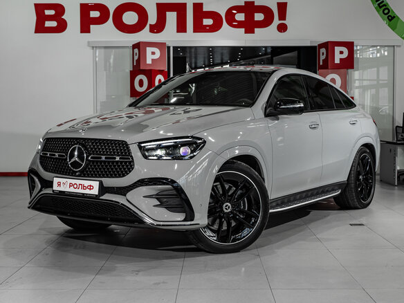 2026 Mercedes-Benz GLE Coupe 300 d II (C167) Рестайлинг, серый, 15817500 рублей - вид 2