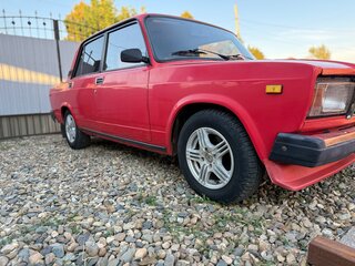 1997 Lada (ВАЗ) 2107, красный, 135000 рублей, вид 3