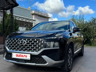 2021 Hyundai Santa Fe IV Рестайлинг, чёрный, 3200000 рублей, вид 2