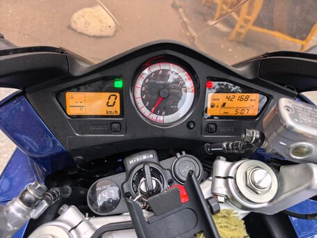 2007 Honda VFR 800, синий, 570000 рублей, вид 5
