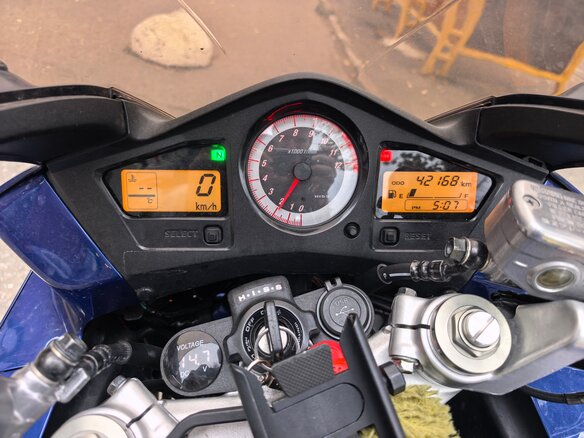 2007 Honda VFR 800, синий, 570000 рублей - вид 4
