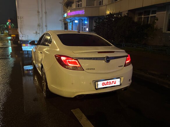 2011 Opel Insignia I, белый - вид 5