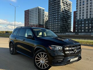 2022 Mercedes-Benz GLS 450 II (X167), чёрный, 7500000 рублей, вид 1
