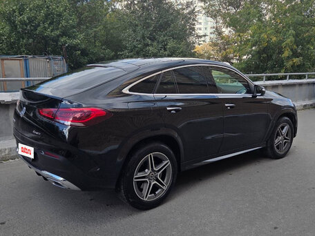 2020 Mercedes-Benz GLE Coupe 350 d II (C167), чёрный, вид 3