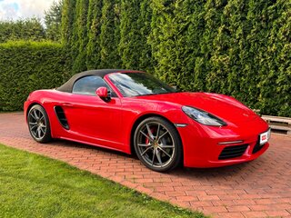2016 Porsche Boxster S IV 718 (982), красный, 9900000 рублей, вид 2