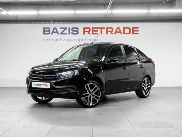 2024 Lada (ВАЗ) Granta Euro-2 I Рестайлинг, чёрный, 915000 рублей
