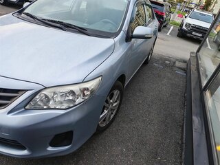 2012 Toyota Corolla X (E140, E150) Рестайлинг, голубой, 1549000 рублей, вид 1