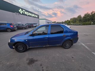 2006 Renault Logan I, синий, 200000 рублей, вид 4