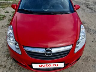 2008 Opel Corsa D, красный, 390000 рублей, вид 1