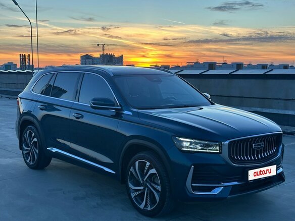 2023 Geely Monjaro I, синий, 3000000 рублей - вид 6