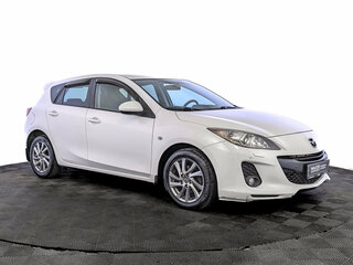 2012 Mazda 3 II (BL) Рестайлинг, белый, 1190000 рублей, вид 3