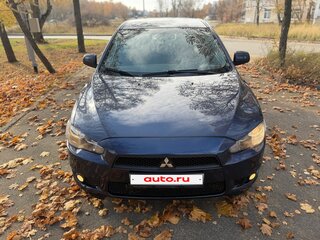 2008 Mitsubishi Lancer X, синий, 580000 рублей, вид 2