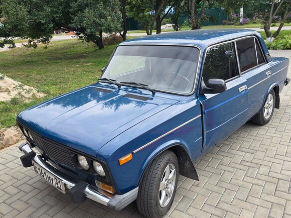 2002 Lada (ВАЗ) 2106 5-speed, синий, 210000 рублей - вид 1