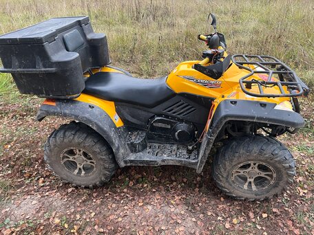 2012 CFMoto CF600-X6, жёлтый, 500000 рублей, вид 4