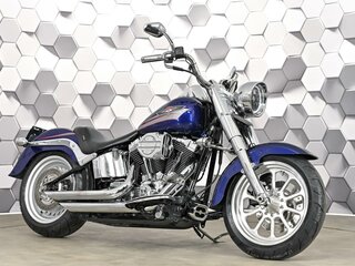 2007 Harley-Davidson Fat Boy, синий, 899000 рублей, вид 1