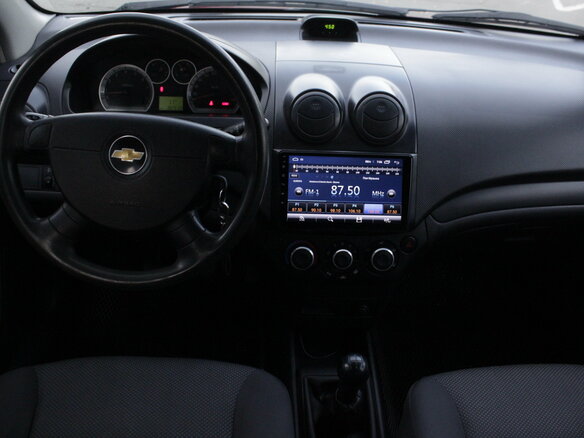 2007 Chevrolet Aveo I Рестайлинг, красный, 425000 рублей - вид 9