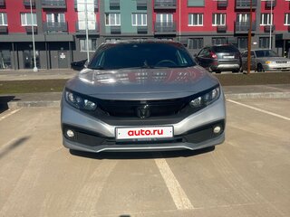 2020 Honda Civic X Рестайлинг, серый, 2150000 рублей, вид 3