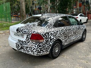 2010 Volkswagen Polo V, белый, 350000 рублей, вид 3