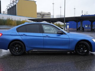 2016 BMW 3 серии 320i xDrive VI (F3x) Рестайлинг, синий, 2400000 рублей, вид 4