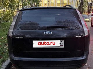 2009 Ford Focus II Рестайлинг, чёрный, 750000 рублей, вид 3