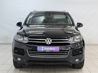 2012 Volkswagen Touareg II, чёрный, 1780000 рублей, вид 3