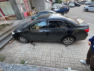 2008 Toyota Corolla X (E140, E150), чёрный, 630000 рублей, вид 5