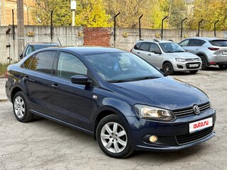 2013 Volkswagen Polo V, синий, 897000 рублей, вид 1