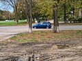 2007 Lada (ВАЗ) Kalina I, синий, 280000 рублей - вид 3