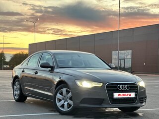 2014 Audi A6 IV (C7), коричневый, 1550000 рублей, вид 2