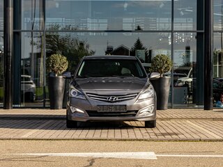 2016 Hyundai Solaris I Рестайлинг, серый, 955000 рублей, вид 2