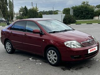 2006 Toyota Corolla IX (E120, E130) Рестайлинг, красный, 425000 рублей, вид 2