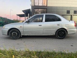 2006 Hyundai Accent ТагАЗ II, серебристый, 160000 рублей, вид 5