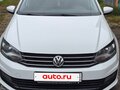 2018 Volkswagen Polo V Рестайлинг, белый, 980000 рублей