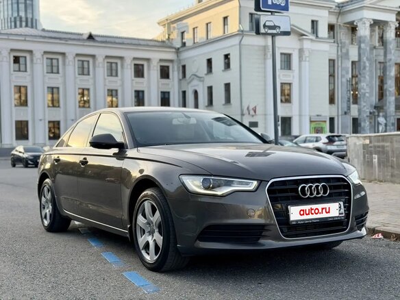 2013 Audi A6 IV (C7), серый, 1350000 рублей
