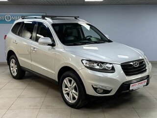 2011 Hyundai Santa Fe II Рестайлинг, серебристый, 1100000 рублей, вид 3