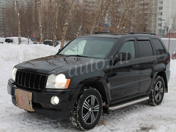 2006 Jeep Grand Cherokee III (WK), чёрный - вид 1