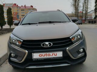2020 Lada (ВАЗ) Vesta SW Cross I, серый, 2200000 рублей, вид 2