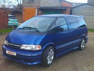 1995 Toyota Previa I (XR10, XR20), синий, 710000 рублей, вид 5