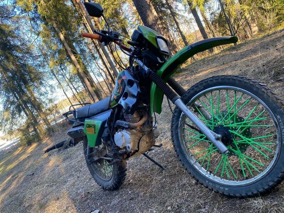 2019 Racer Enduro, зелёный, 75000 рублей - вид 3