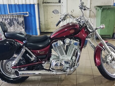 1993 Suzuki Intruder VS 1400, красный, 430000 рублей, вид 5