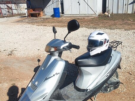 2003 Suzuki Address 100, серый, 75000 рублей, вид 3