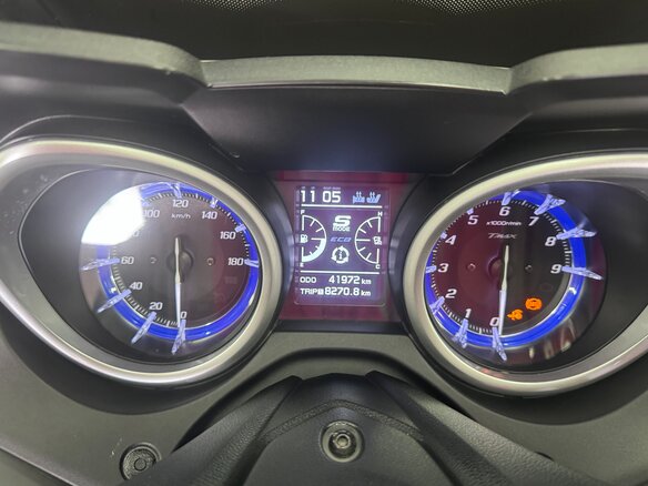 2017 Yamaha TMAX, синий, 700000 рублей - вид 10