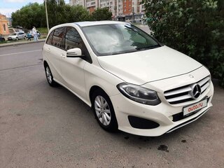 2015 Mercedes-Benz B-Класс 180 II (W246) Рестайлинг, белый, 1540000 рублей, вид 2