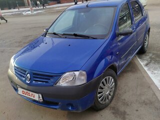 2007 Renault Logan I, синий, 300000 рублей, вид 1